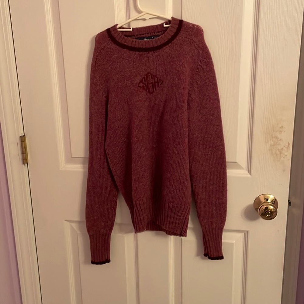 Hunters Run size small 100% pure wool Shetland sweater